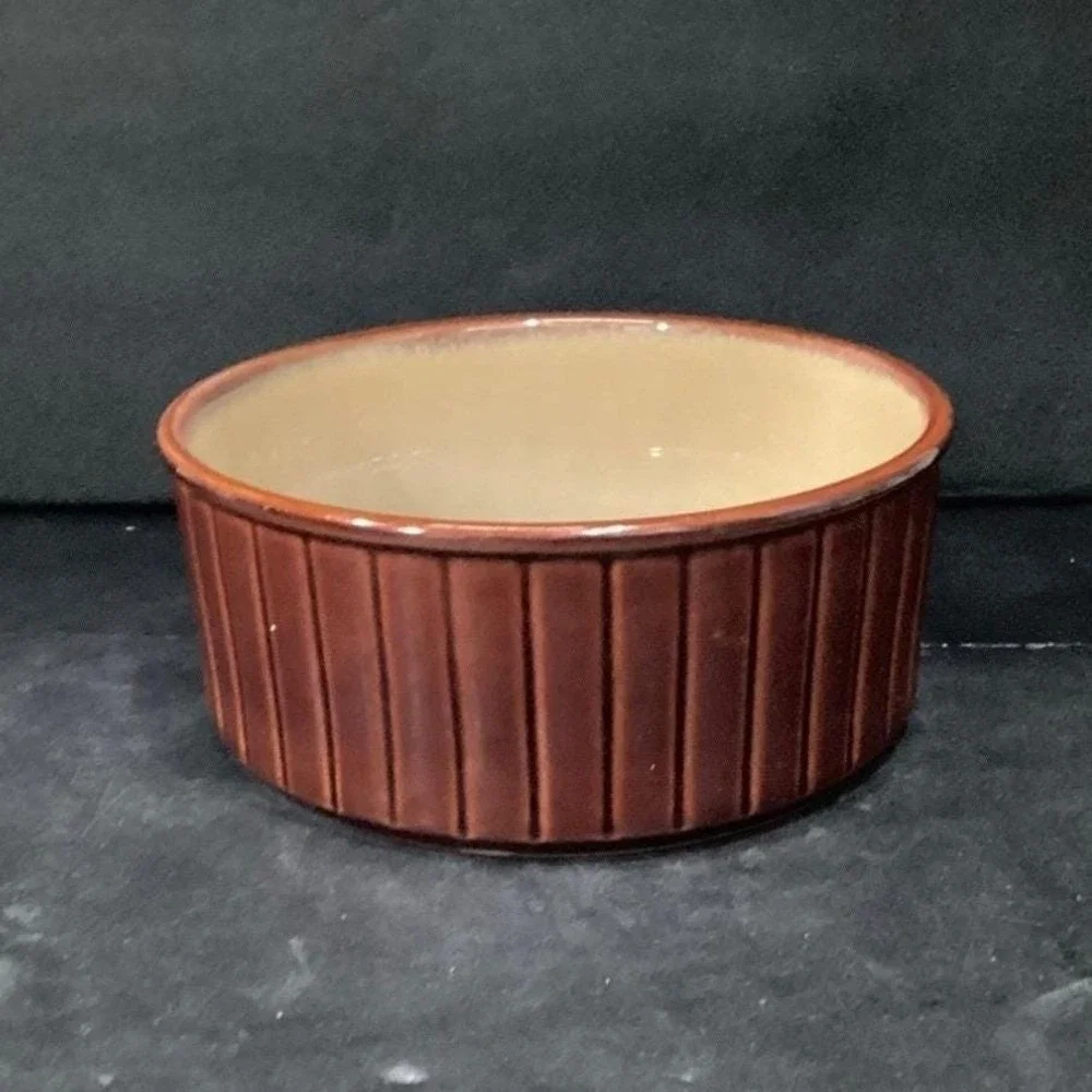 Sango Nova Brown Casserole Dish #4933, No Lid, Oven‎ Proof Ceramic Bakeware